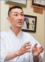 白沙村荘 橋本関雪記念館 副館長 橋本眞次さん